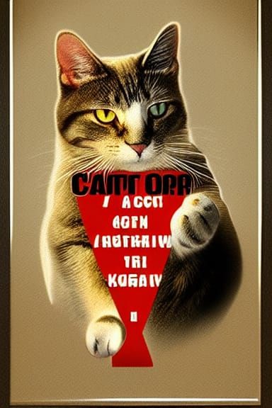 Comrade Cat Generated by AI