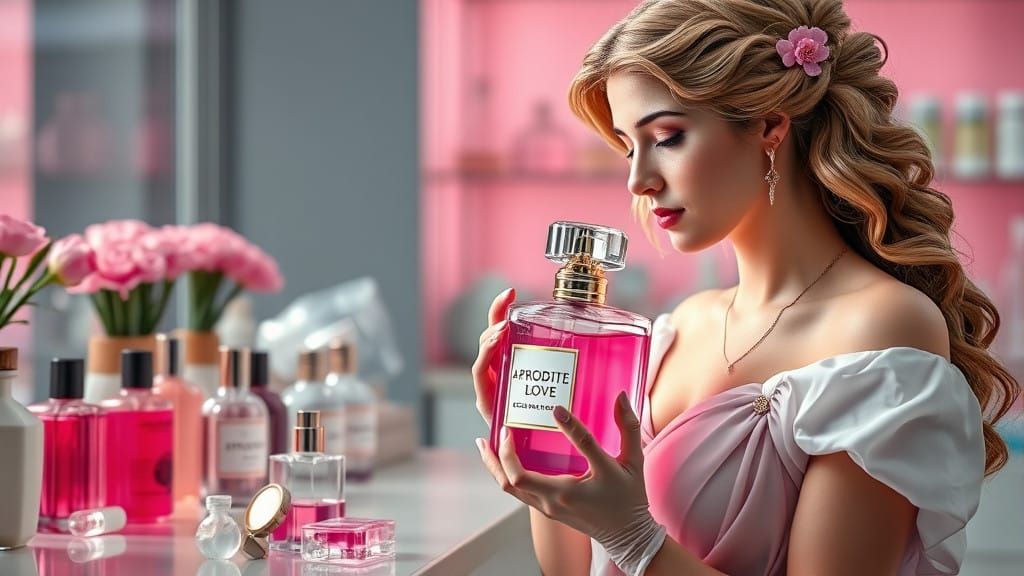 Goddess Aphrodite Creates Beauty in a Lab