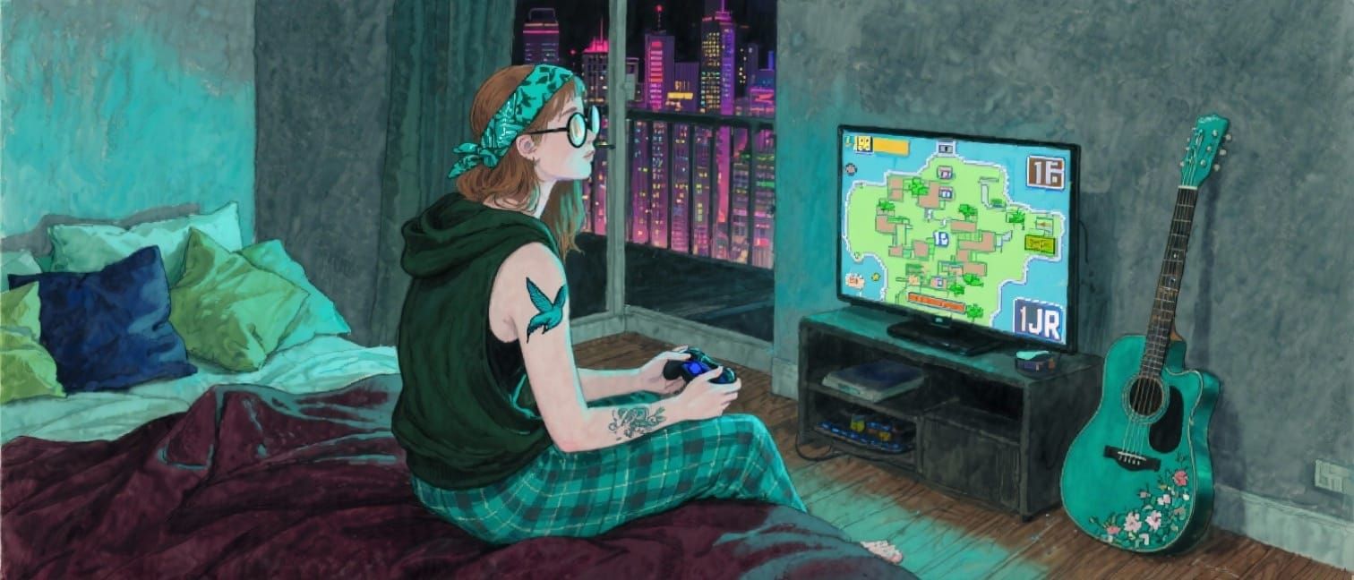 "Oh wow, look at the time. One more level."