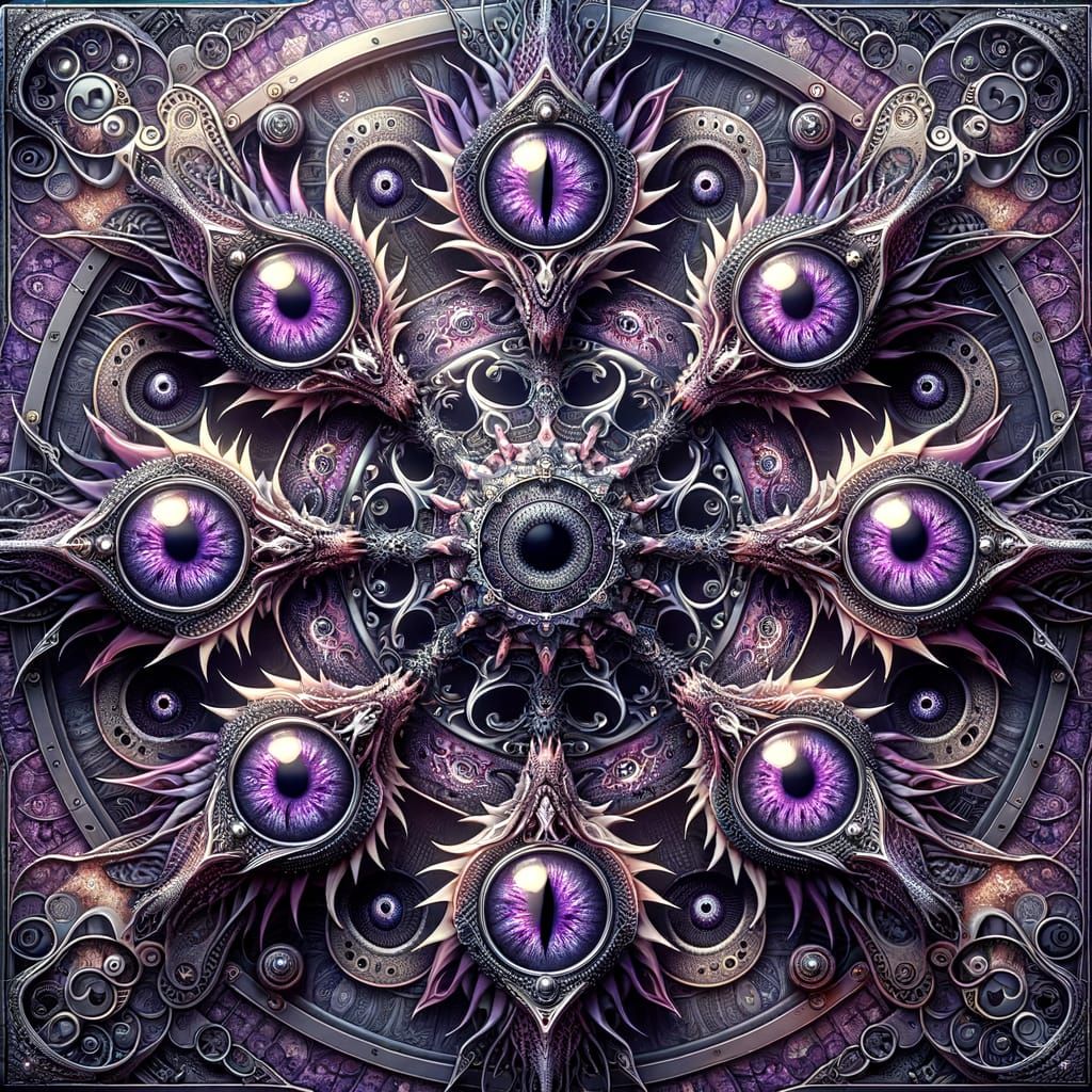 Dragons eye kaleidoscope: II