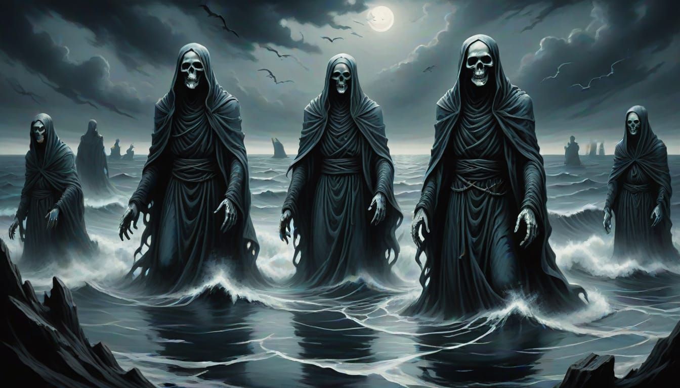 Eerie Dark Fantasy: The Sea Gives Up Its Dead