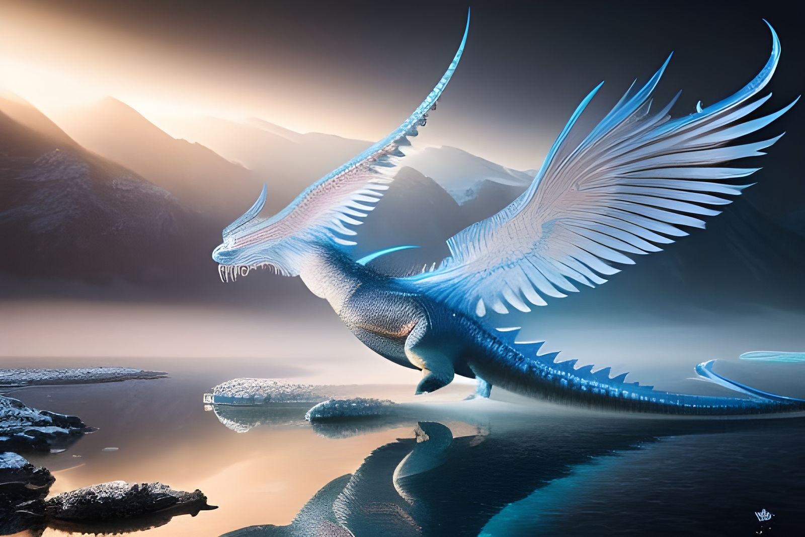 Ethereal Ice Dragon