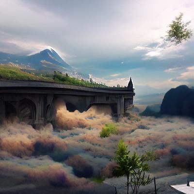 Detailed Matte Painting of a Mystery