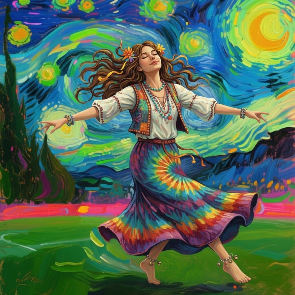 Lionel Messi in Dynamic Action, Neo-Impressionist Oil Painti...