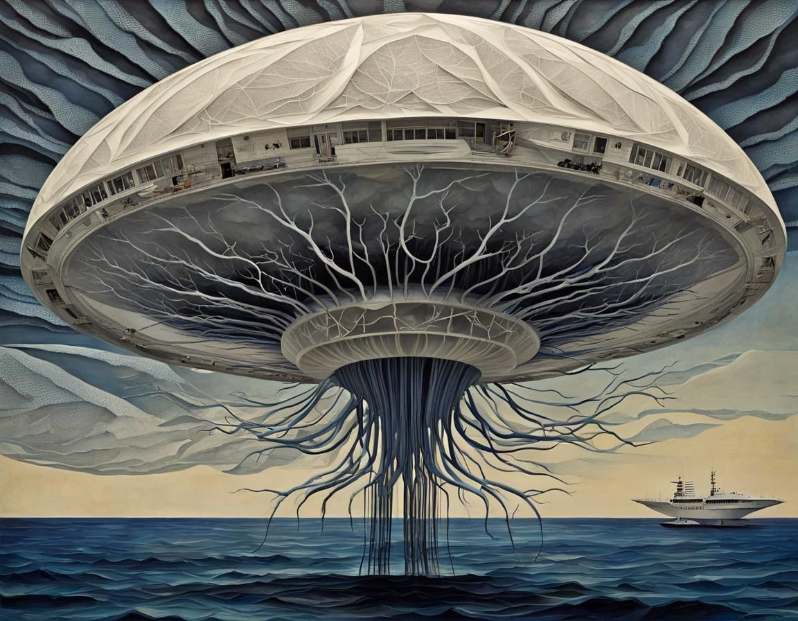 Dancing Neurons in Mothership, Precisionist Style