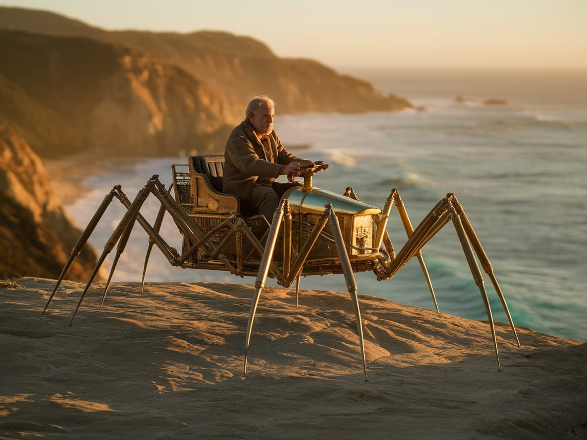 Driving the spider...