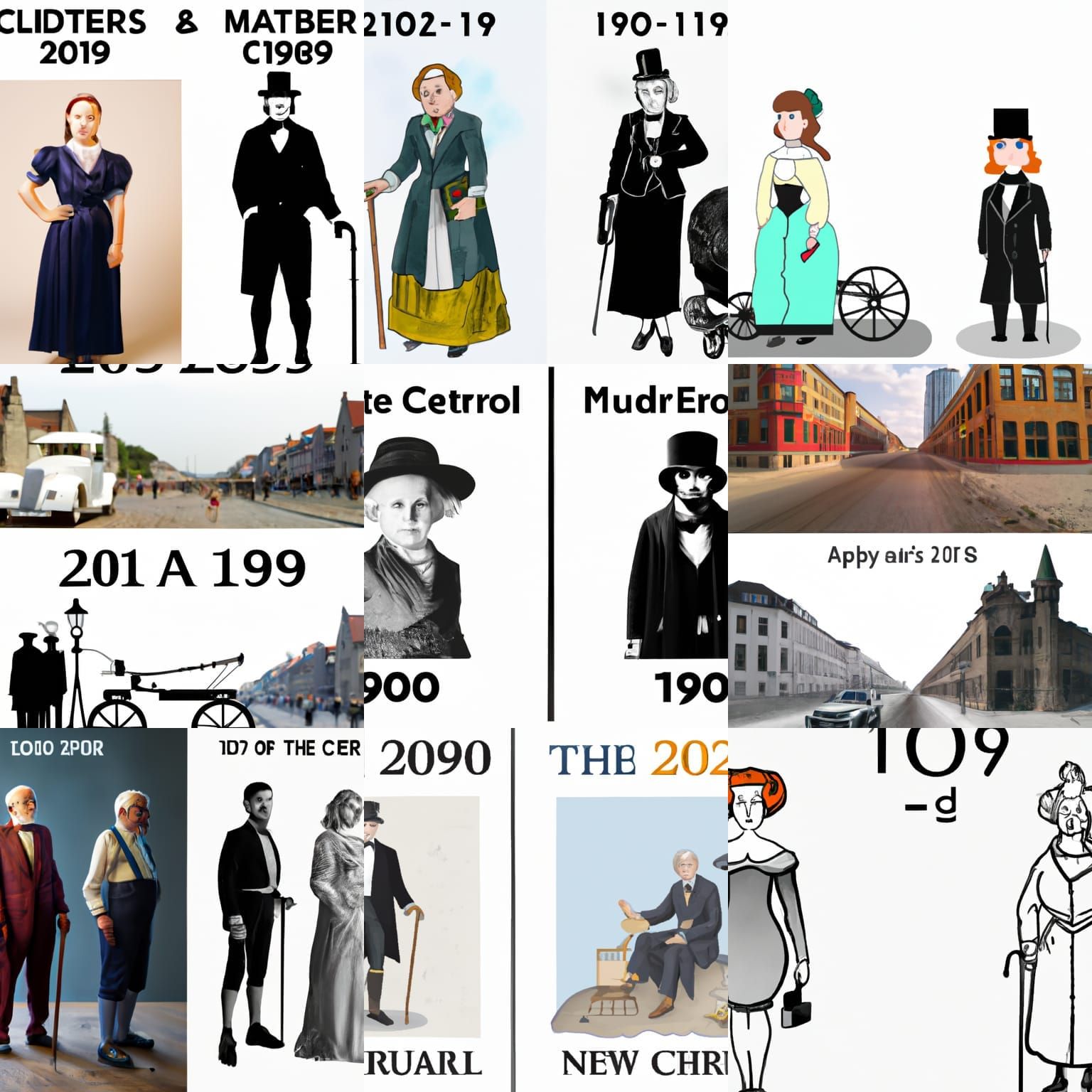 1900 vs 2020