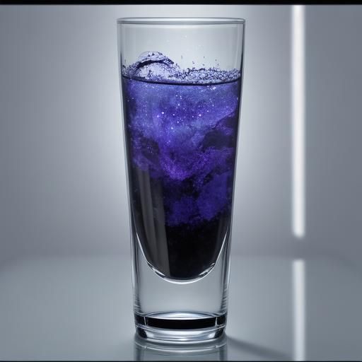 Abstract Glass Texture Generated by AI