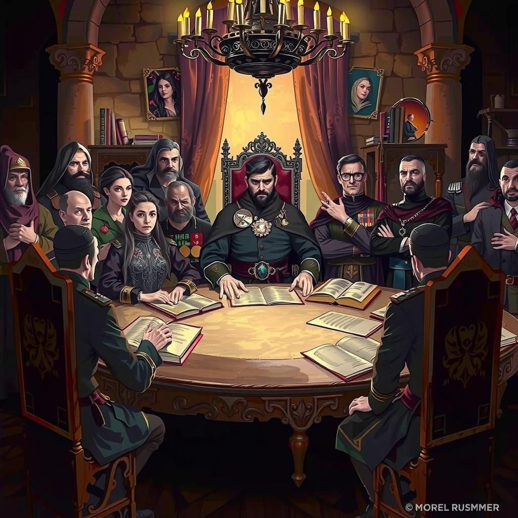 Dark Fantasy Council Advises Great Conqueror