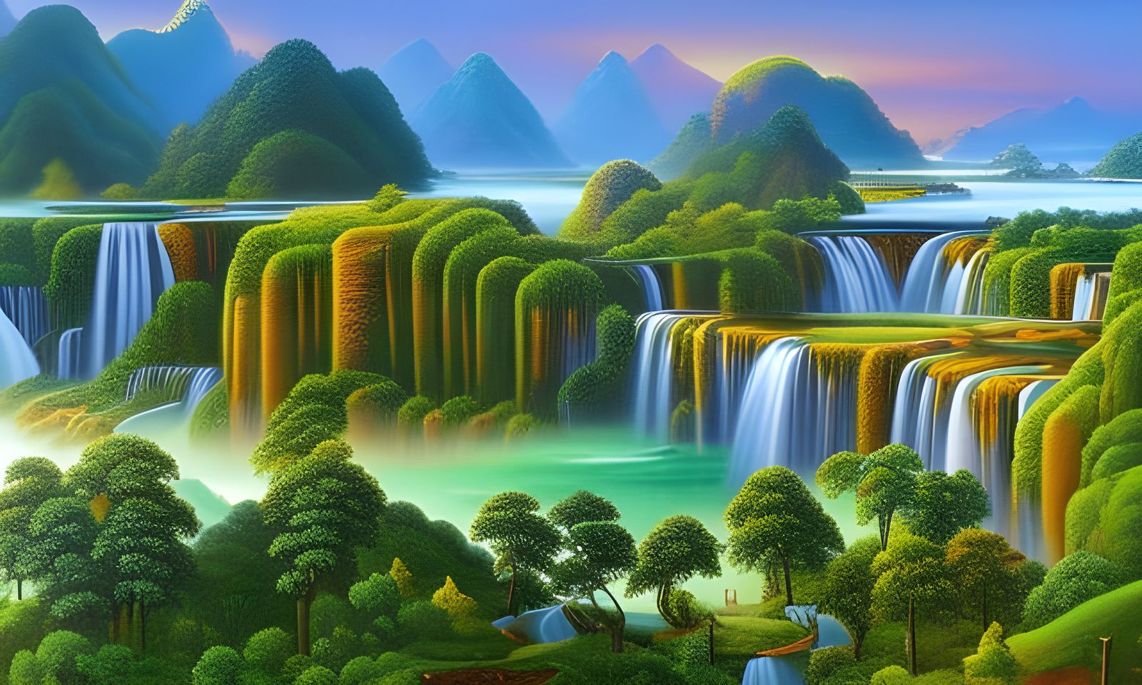 Good Morning All #40: Morning From Paradise Falls