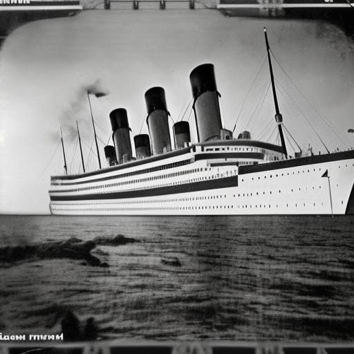 Titanic's Garden: An Underwater Scene