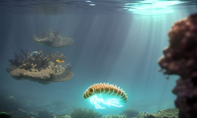 Little Leaf Sheep Nudibranch in Crystalline Waters