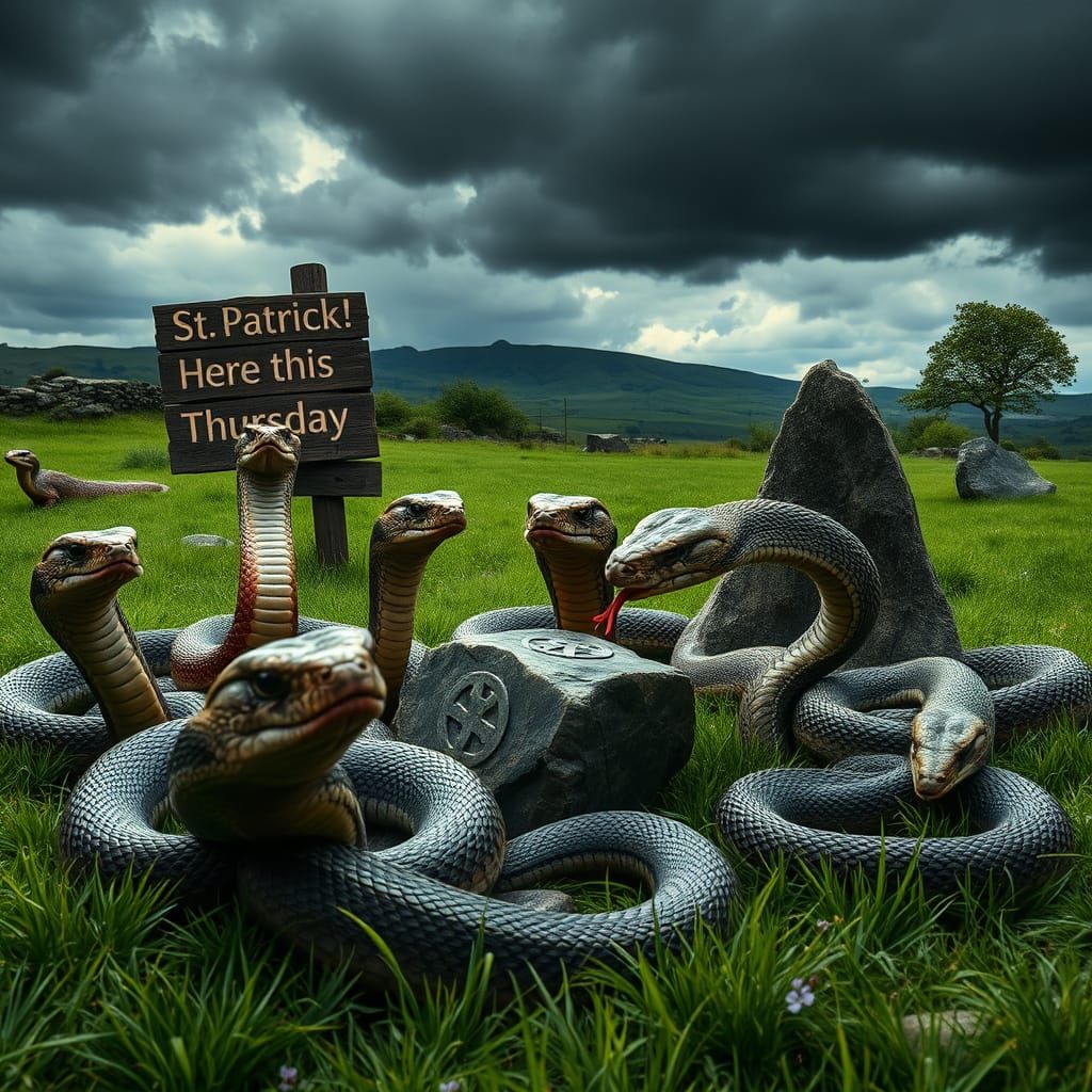 Ah, 'tisss trouble brewin’, ladsss. The earth shakesss and t...