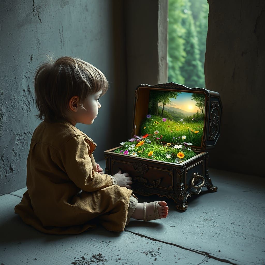 Magical Music Box World: Detailed Realism