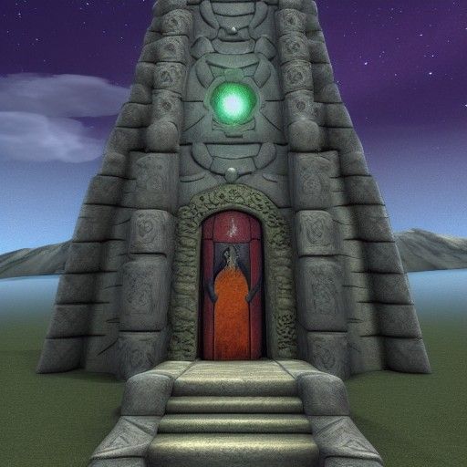 Epic Norse Temple of Ancient Gods