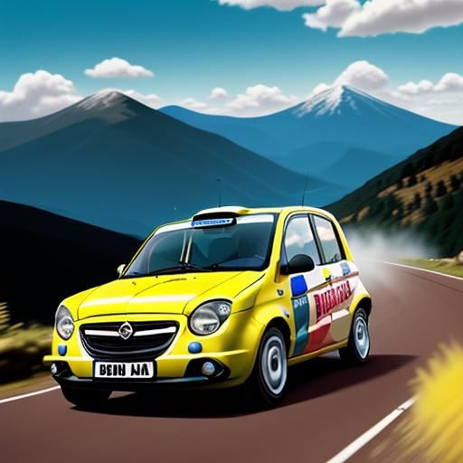 2000 Rally Vauxhall agila