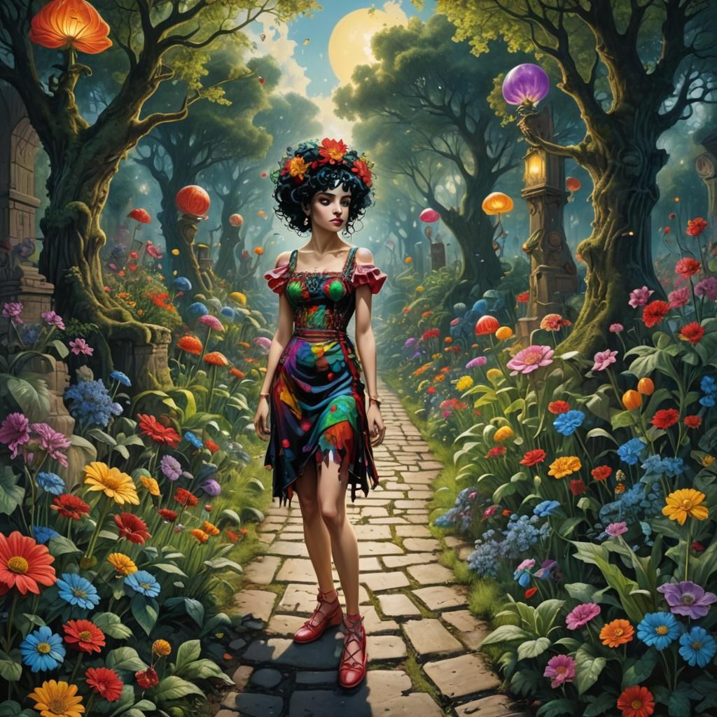Betty Boop's Psychedelic Garden Adventure