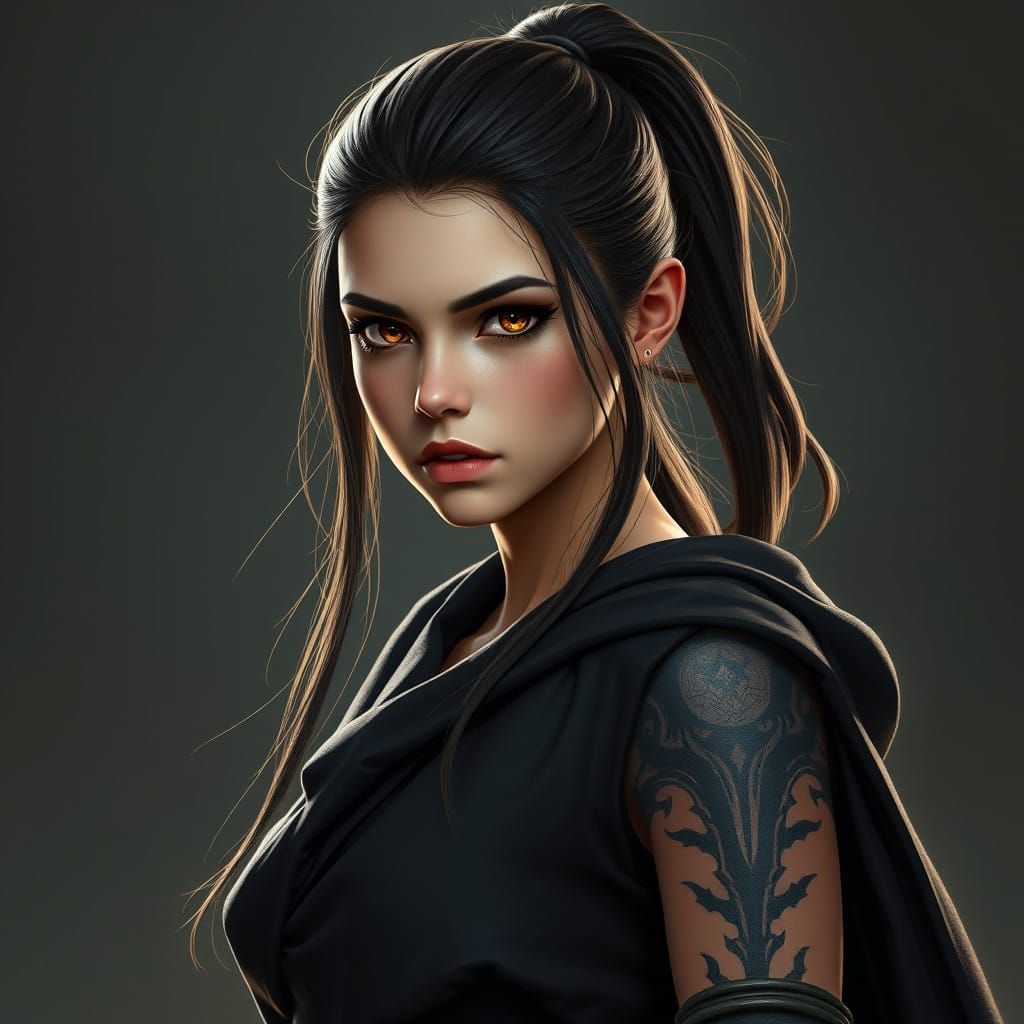 Mystical Visionary with Unearthly Intensity