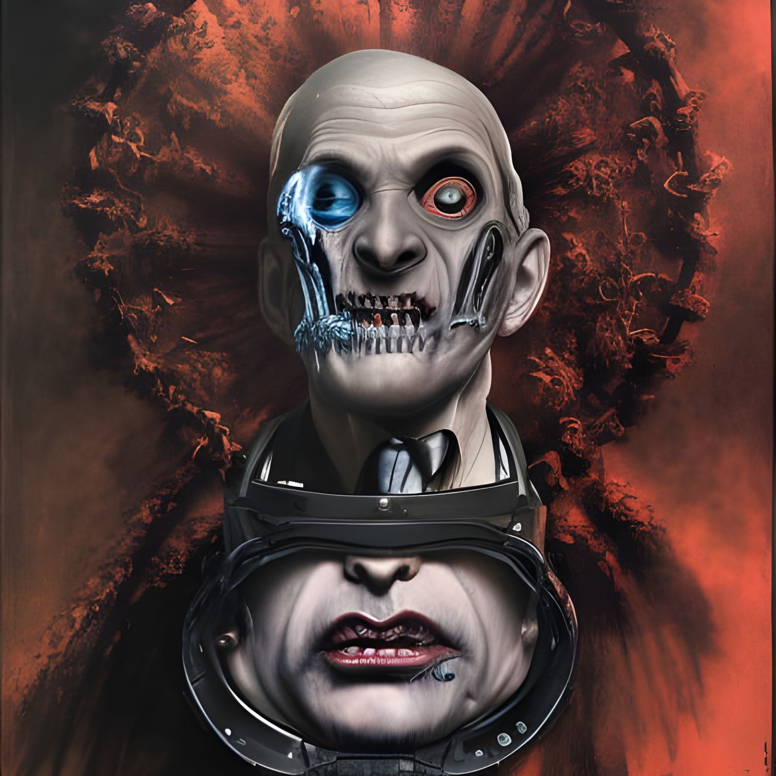 An amalgamated Dr Jekyll and Mr Hyde...