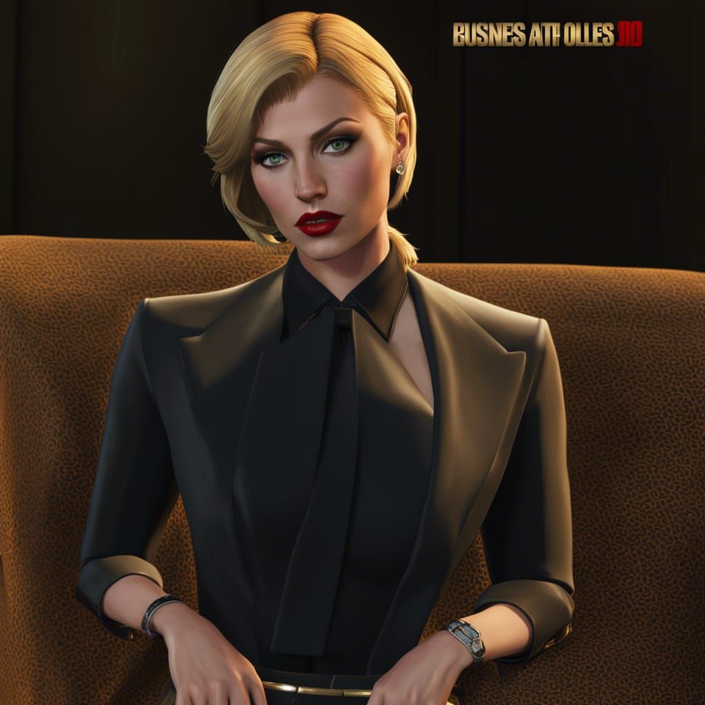 Agatha Baker Portrait in Black and White