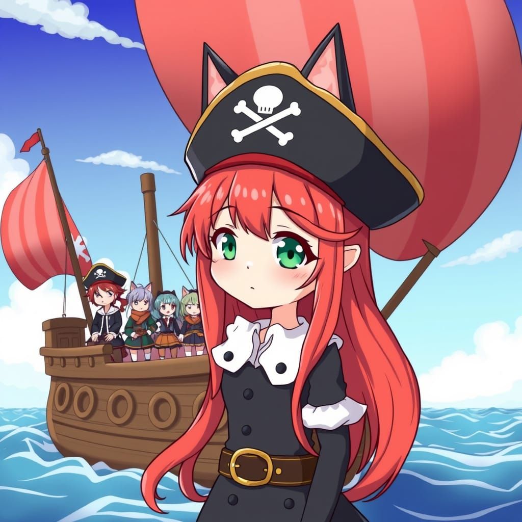 Pirate Navigator AkaNeko