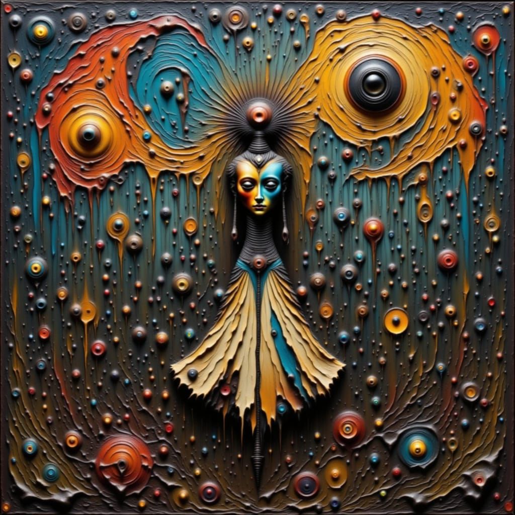 Abstract Untamed Beauty in Soft Focus