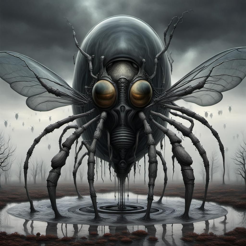 Surreal Droplet Infection: Queen Bee Wind Park