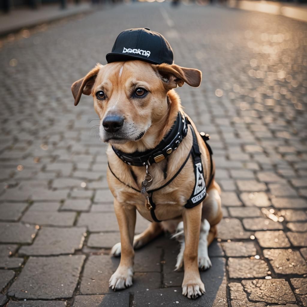 Hip Hop Dog: Professional Photography