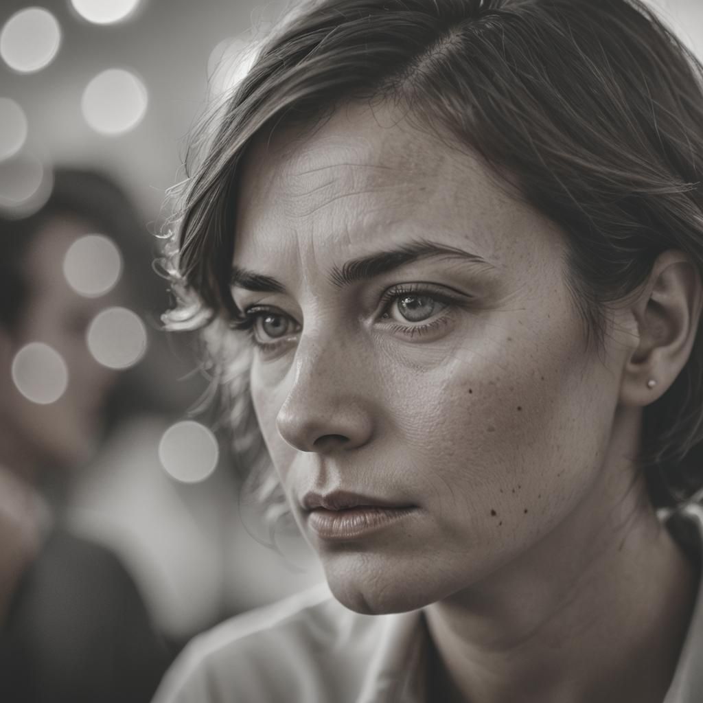 Intimate Portrait Photography of Person Lost in Thought