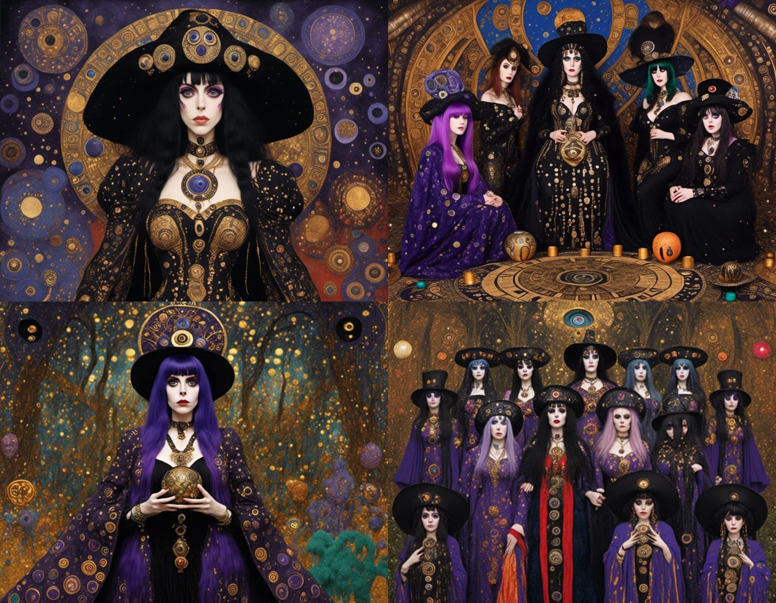 Mystic Witch Coven Gathering