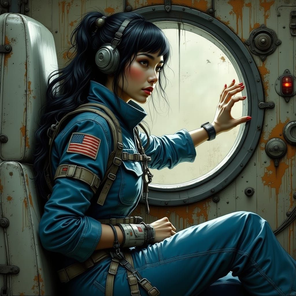 Captain, is this hunk of junk going to survive the landing? I can't see anything out my window.