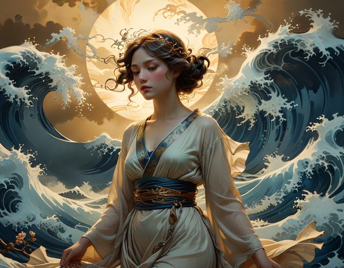 Ethereal Queen of the Dreamlike Tides