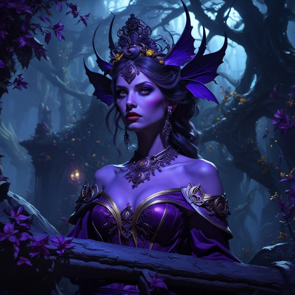 Dark Fairy Tale Masterpiece in Dark Fantasy Style