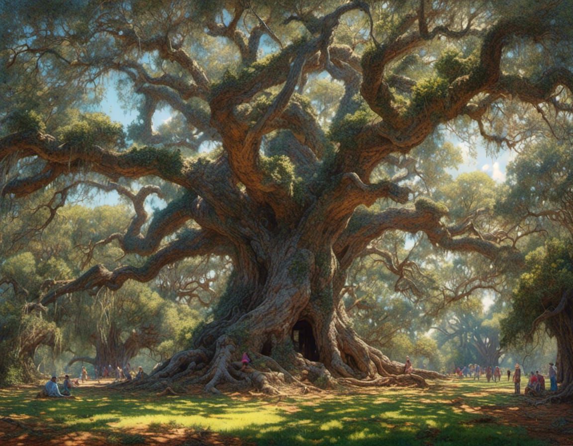 the ancient oak