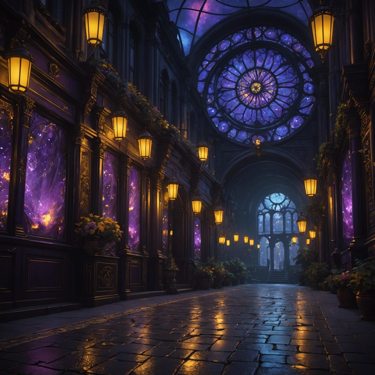 Dark Fantasy Bokeh Lights in Unreal Engine