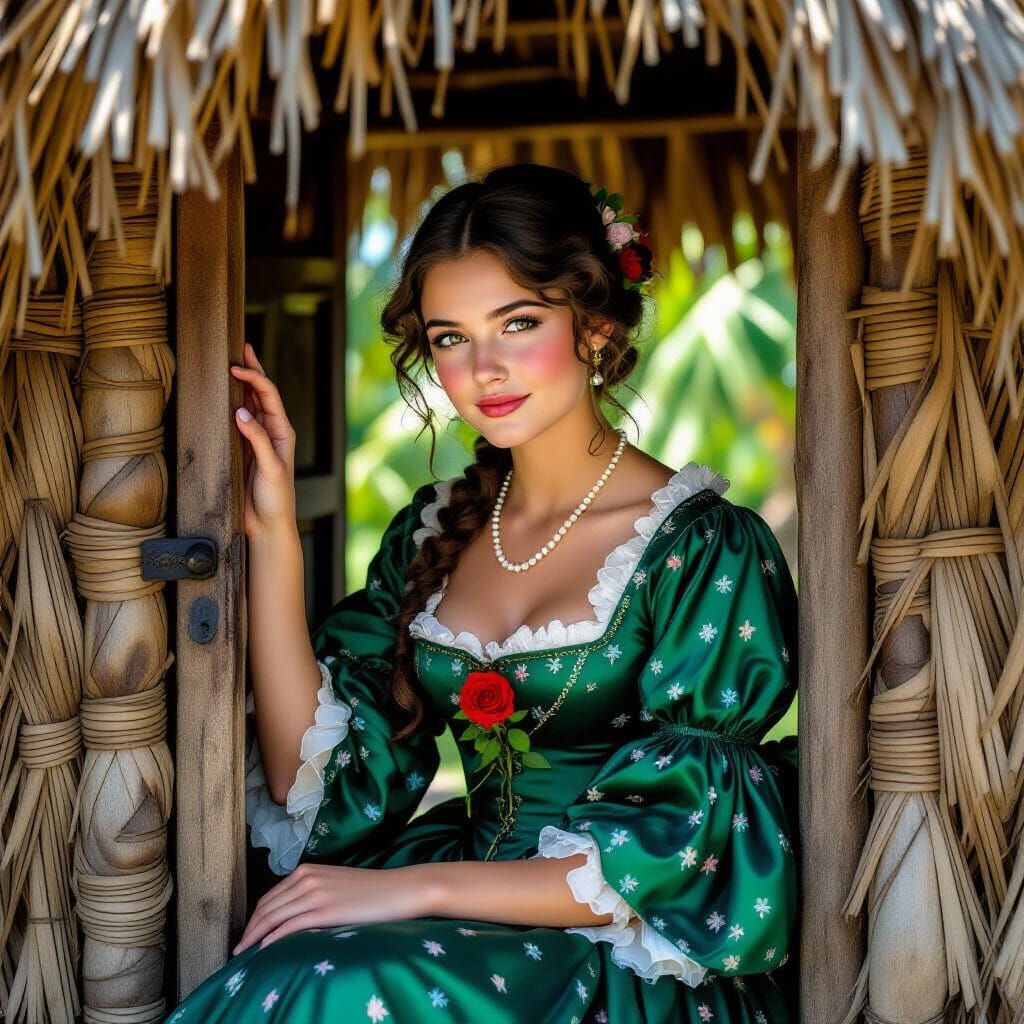 Noblewoman in Tropical Grove, 1836