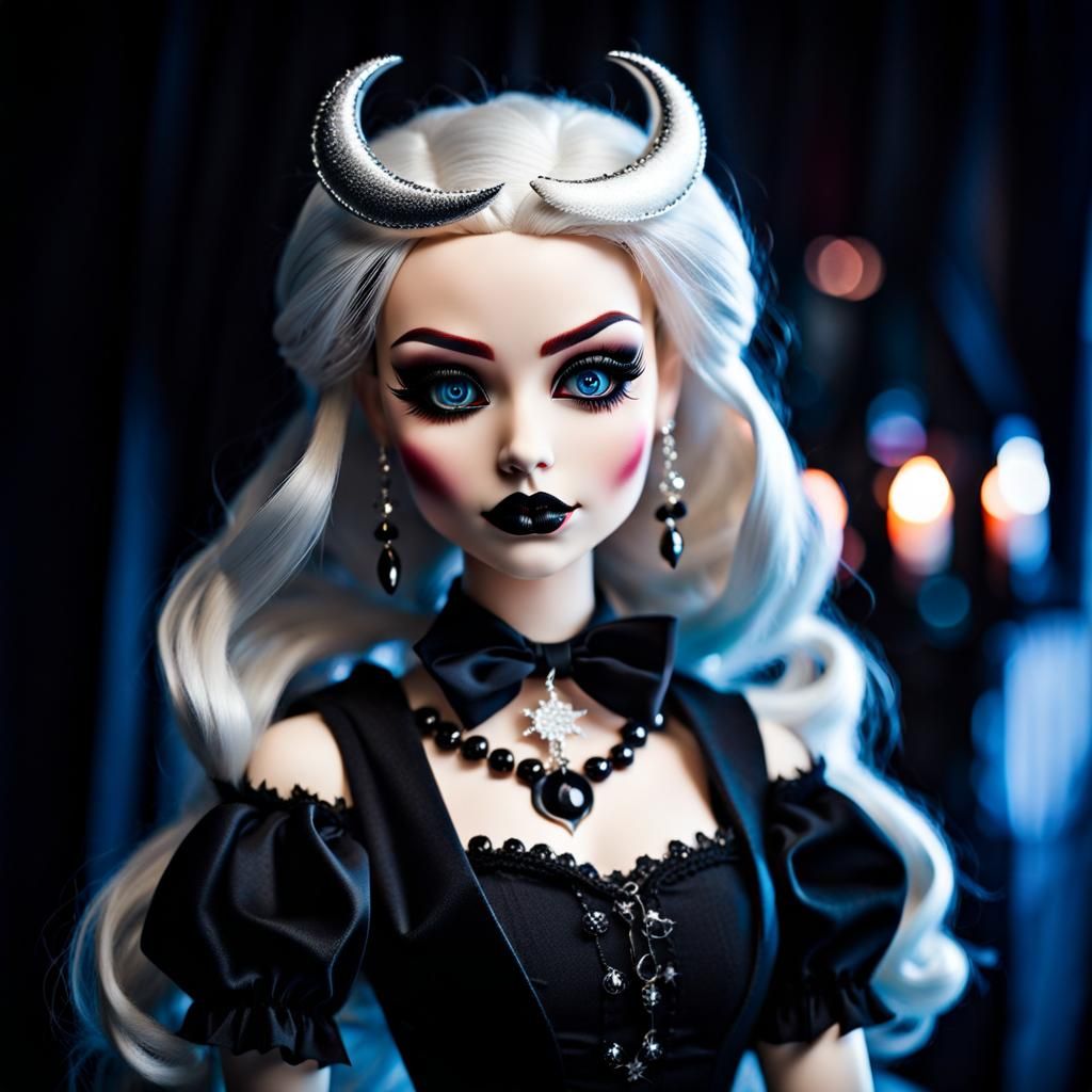 Realistic Gothic Beauty Doll