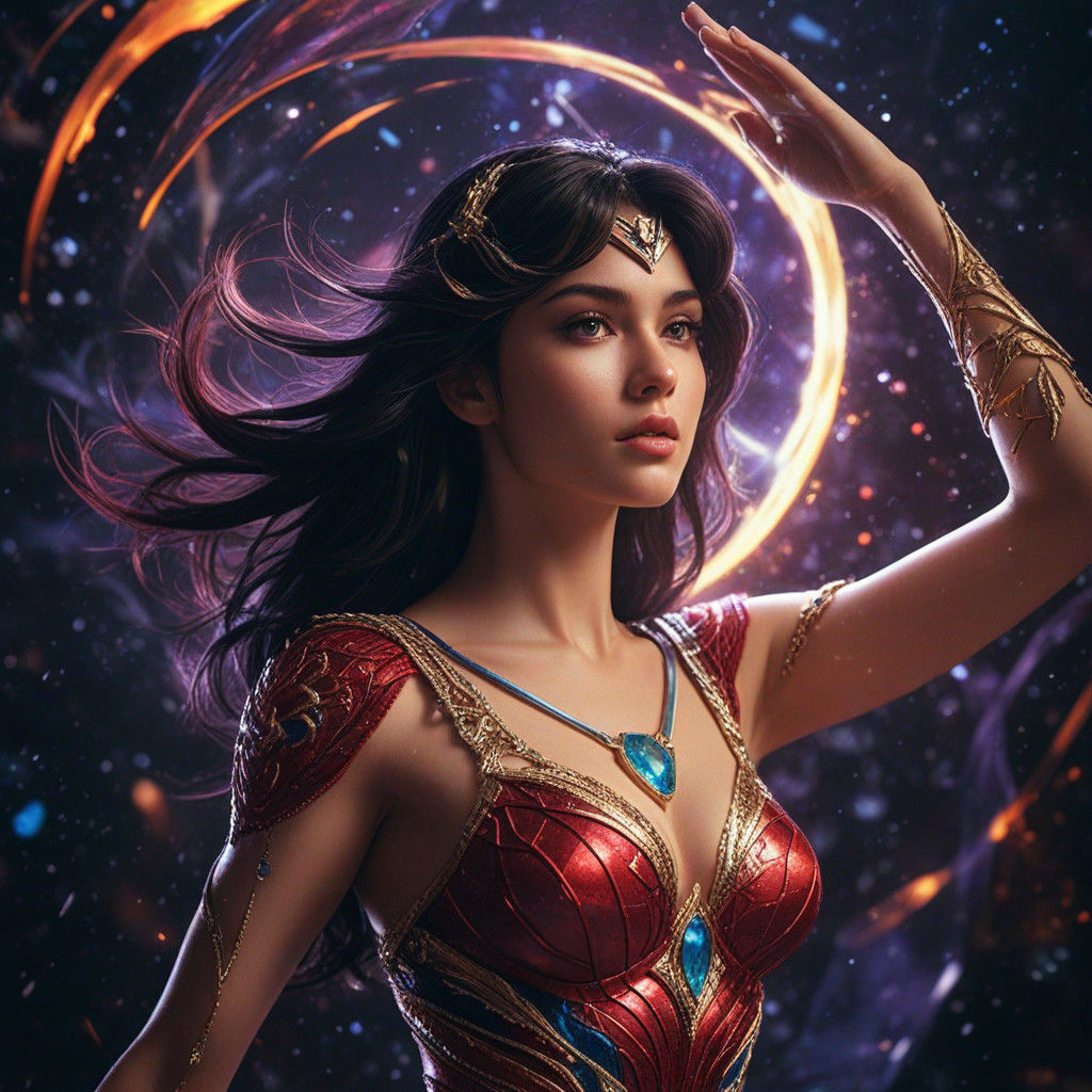Divine Sailor Mars Radiates Ethereal Glory