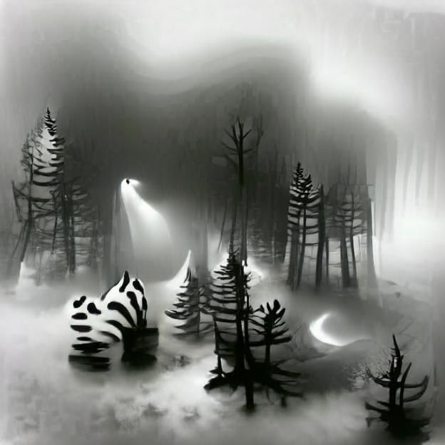 Misty Forest: An Ethereal Fogscape