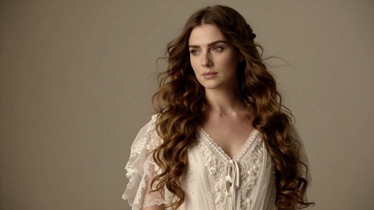 Elegant Victorian Lady Portrait