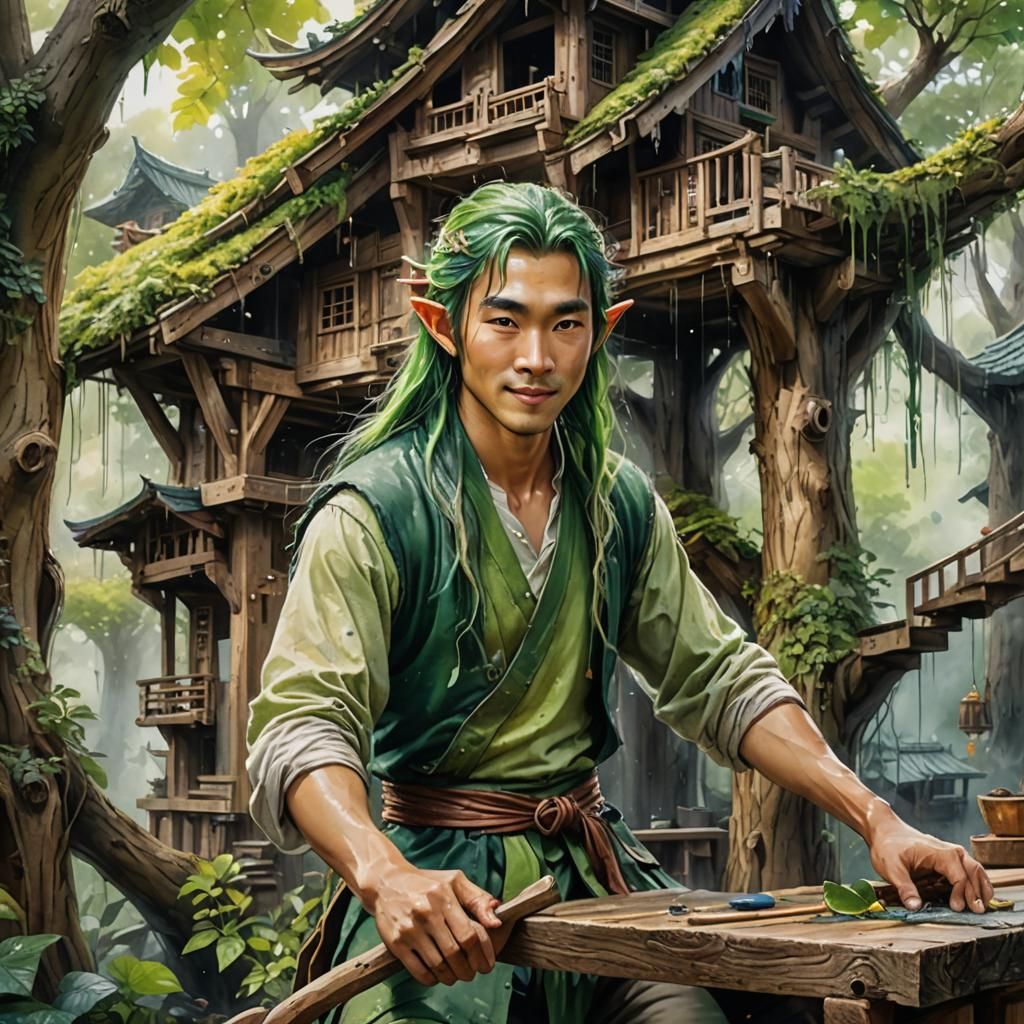 Elven carpenter