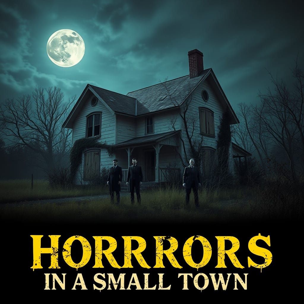 Rural Malevolence: Dark Fantasy in the Style of Greg Rutkows...