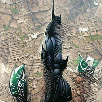 Batman in Pakistan: Comic Book Art