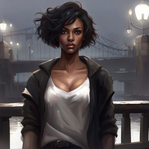 Beautiful Girl Generated by AI