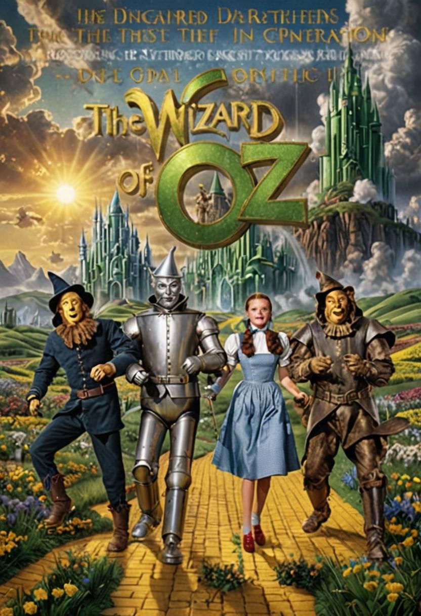 The Wizard of Oz: Epic Cinematic Digital Painting