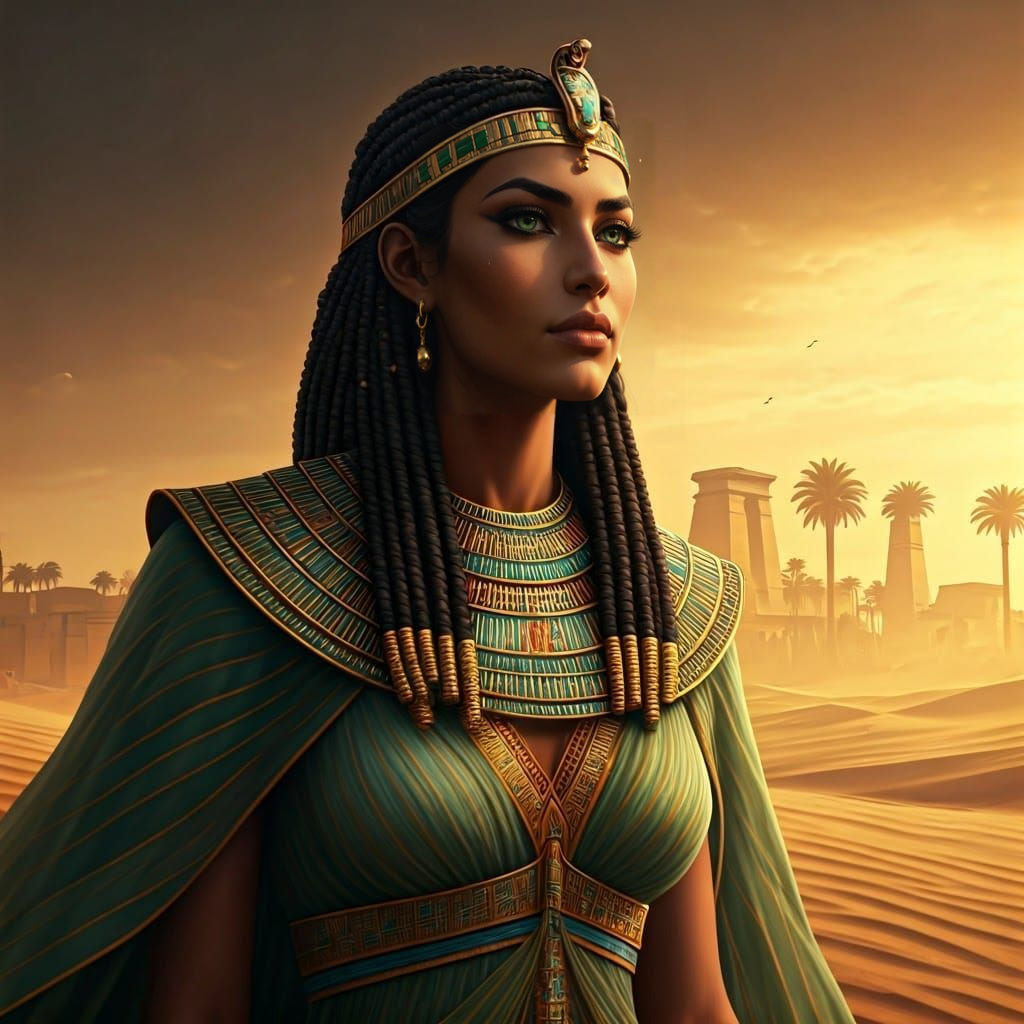 Ancient Egyptian Goddess Iabet in Panopolis