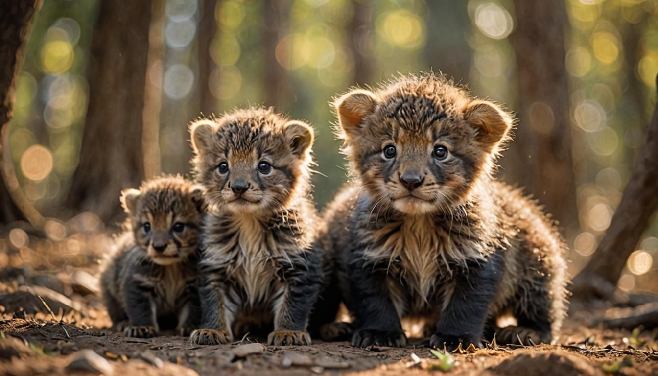Adorable Baby Animals: Professional Photography with Bokeh