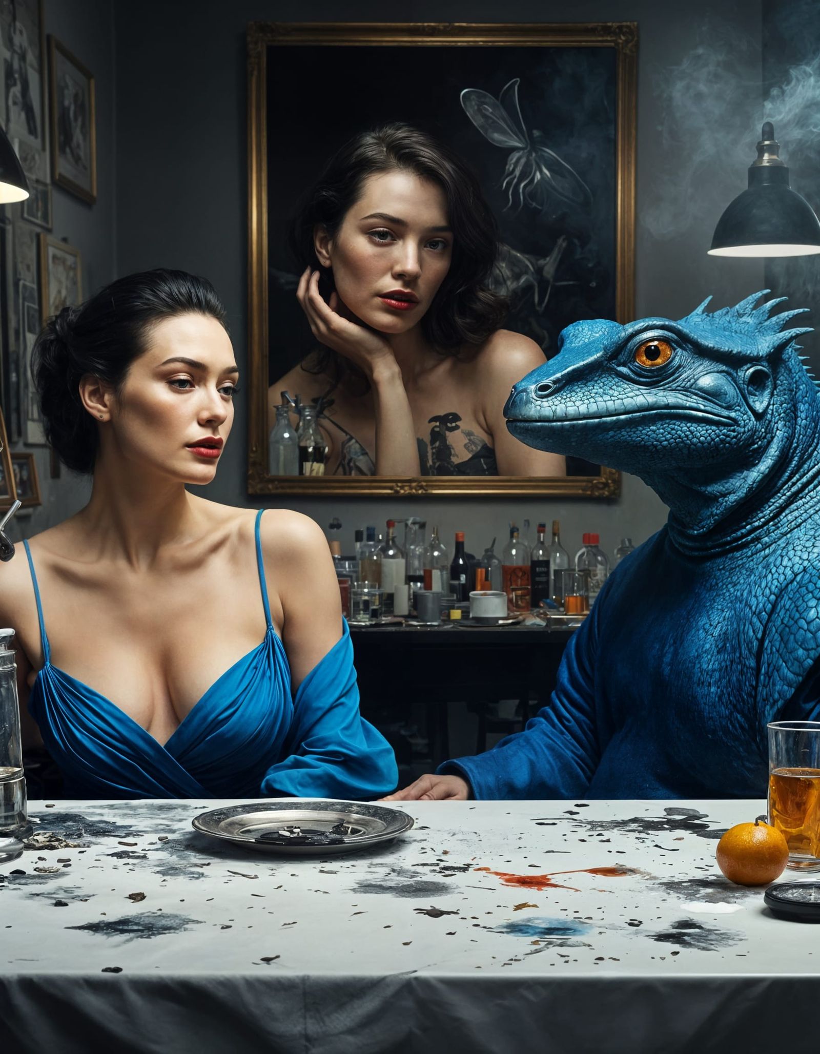 Surreal Portraits of People and Bizarre Creatures