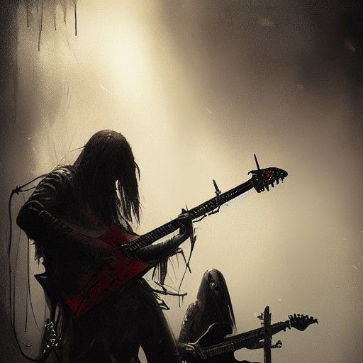 Demons Play Metal Music Live, Sinister Art