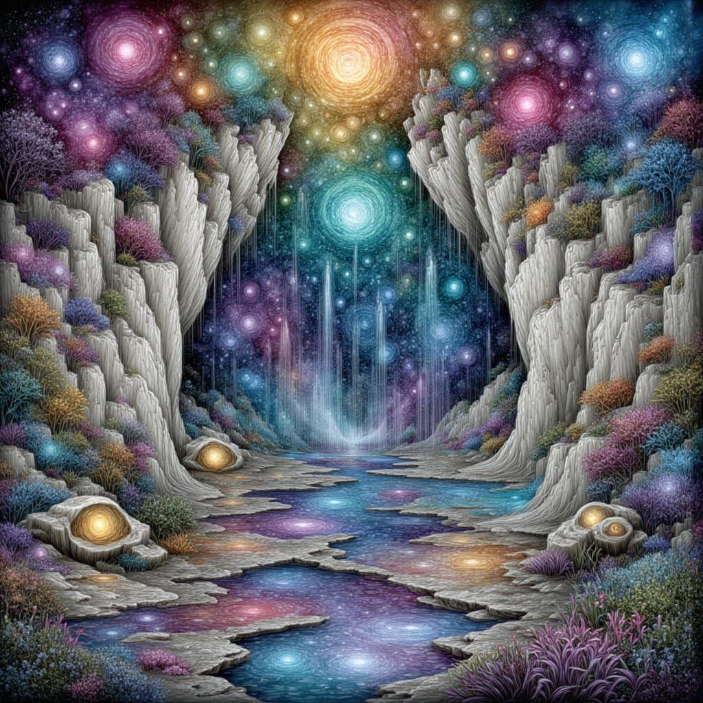 Surreal Inner Landscape of Thought and Emotion